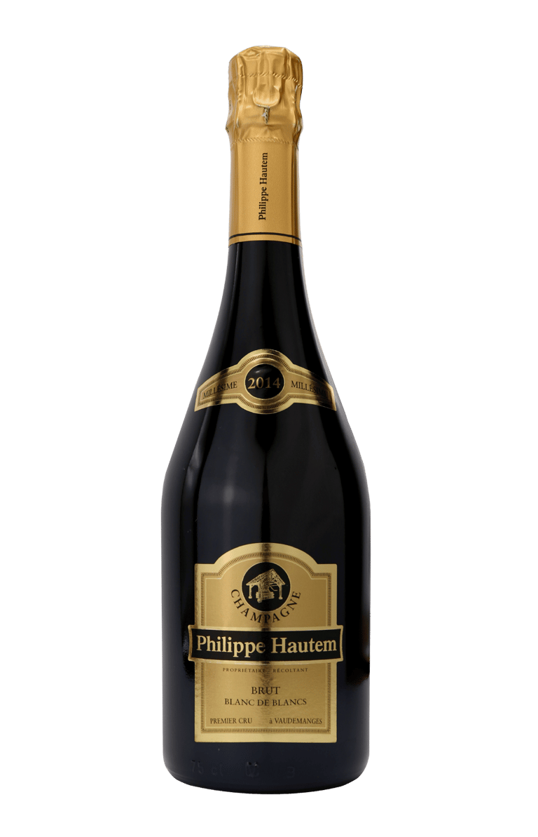 Bouteille de Champagne Millésime 2019 Blanc de Blancs du Champagne Philippe Hautem