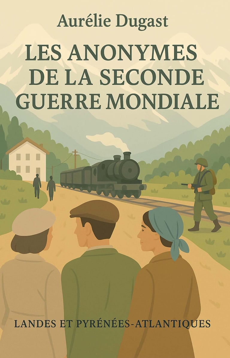 Les anonymes de la Seconde Guerre Mondiale, roman historique de l'auteure Aurélie Dugast.
