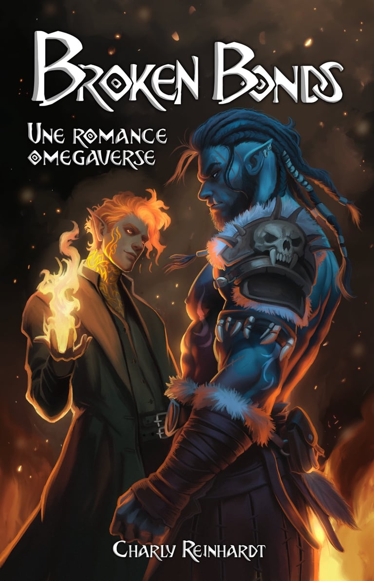 cover couverture roman romance fantasy orc elfe