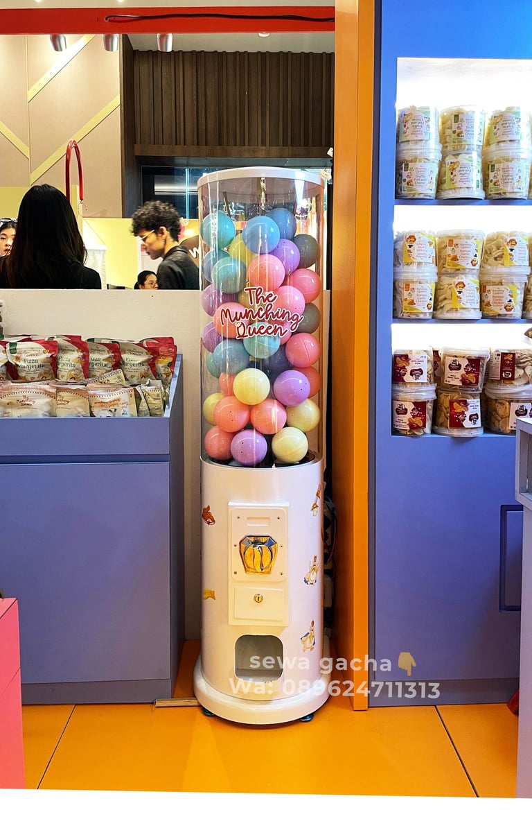 Sewa Mesin Gachapon Gacha Surabaya