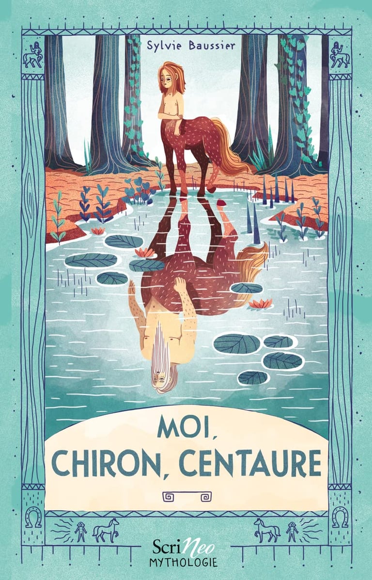 Première de couverture du roman Moi, Chiron, centaure