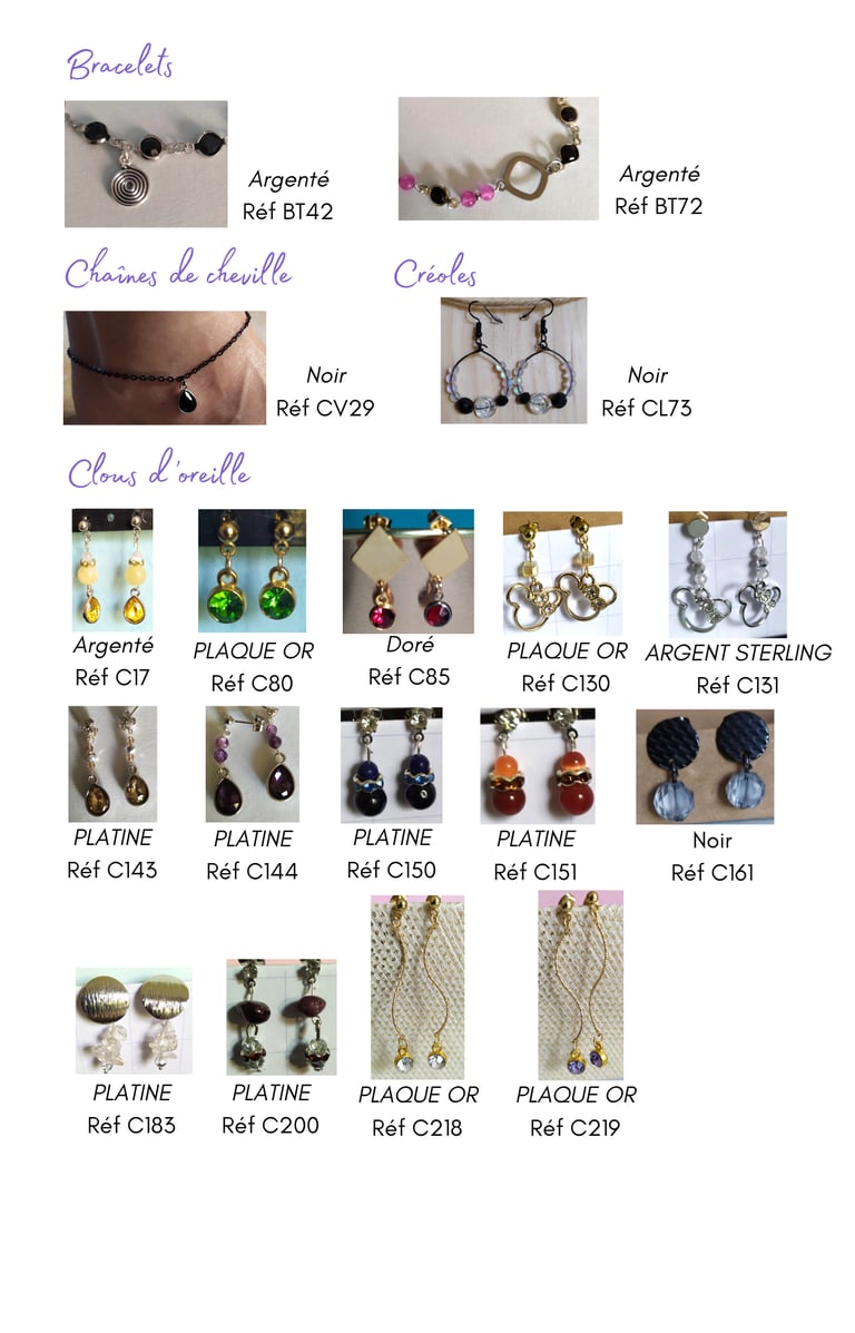 Bijoux Les Couleurs de Lo Les promos de fin d'année