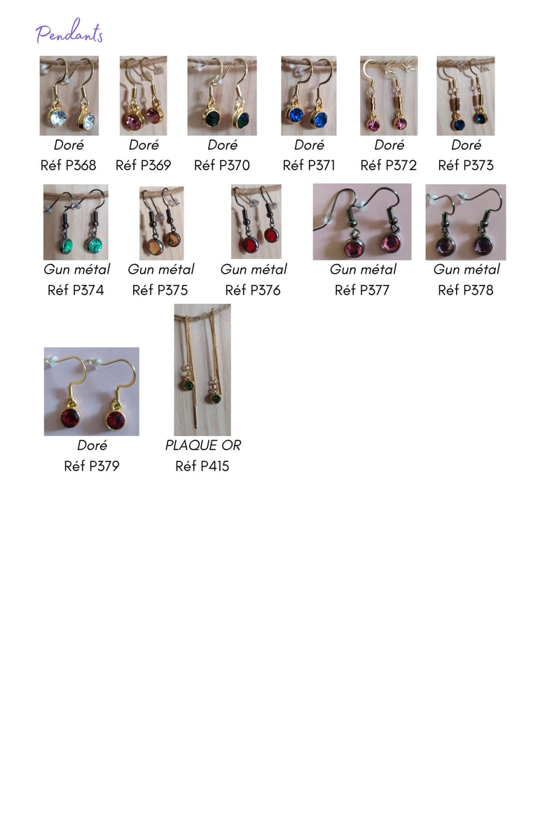 Bijoux Les Couleurs de Lo Les promos de fin d'année