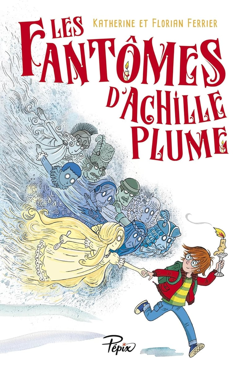 Première de couverture du roman Les fantômes d'Achille Plume