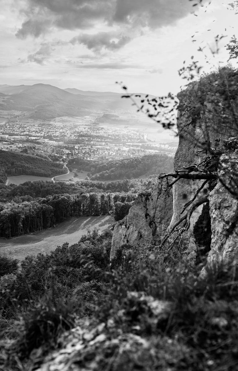 Weitblick über die Schweizer Landschaft – Beispiel aus der Masterclass Landschaftsfotografie Basel.