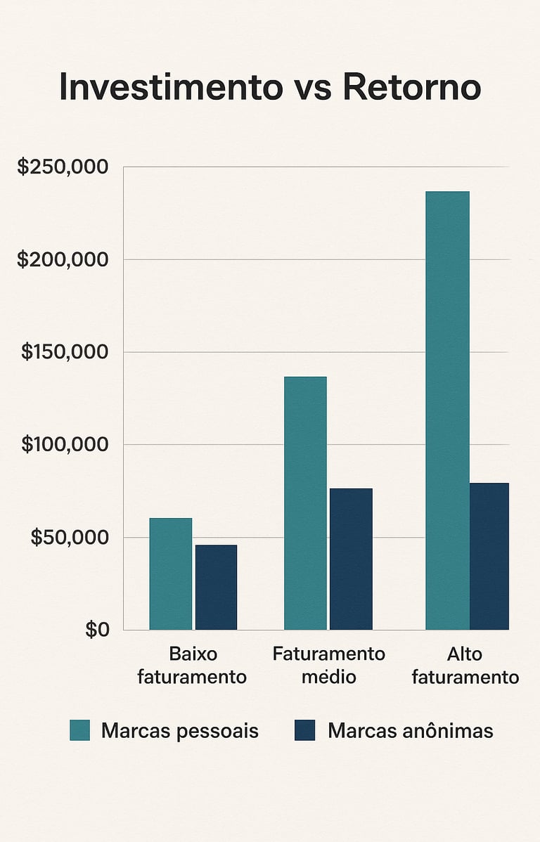 Gráfico-barras-comparativo-mostrando-investimento-retorno-para-personal-brands