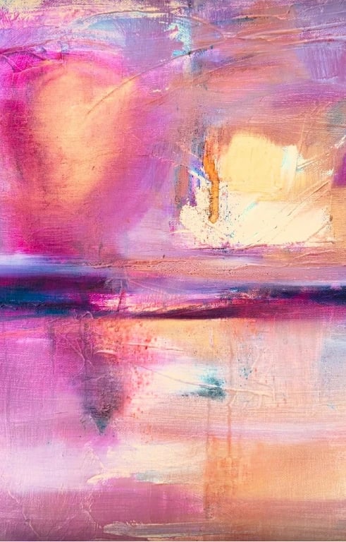 Loinnir, oil on canvas ©Geralyn Mulqueen