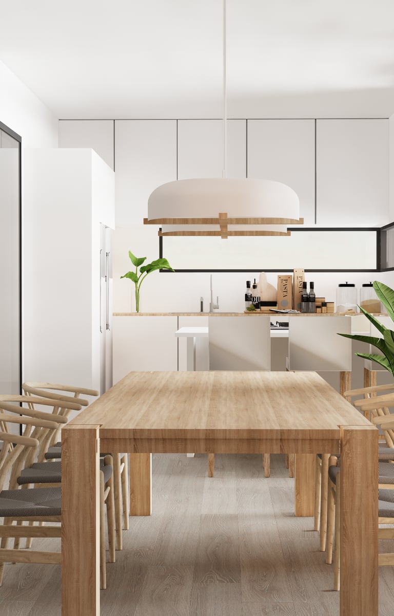 Interior Wood minimalistic luxury design