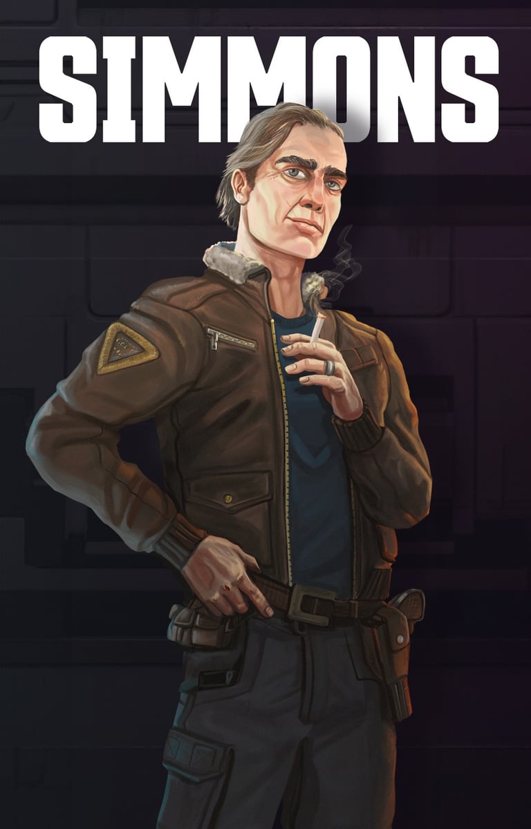 a man in a jacket and jacket with a cigarette