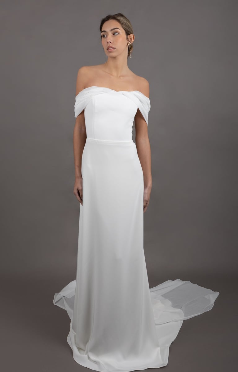 Vestido Novia palabra de Honor