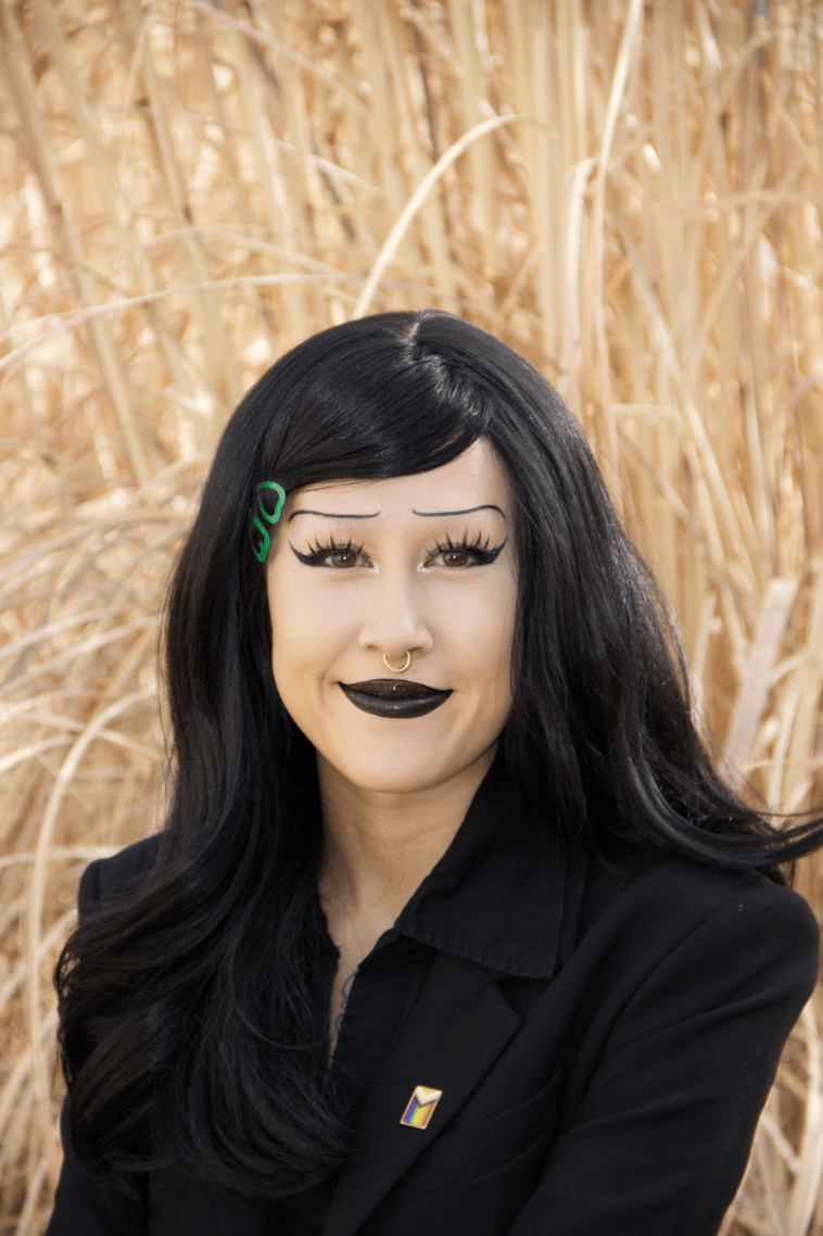 Headshot of Ferrin Jaudon in a black suit.