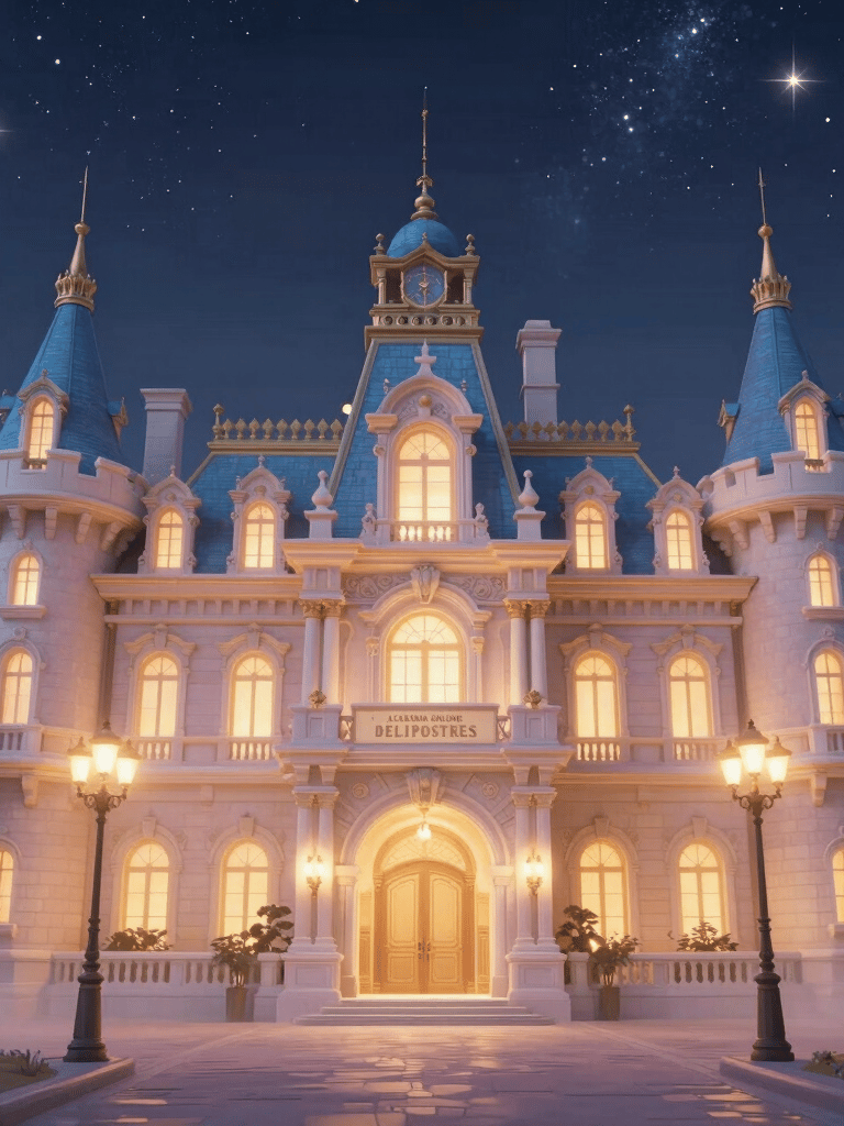 Close-up of a beautifully decorated chocolate cake with fresh berries on top