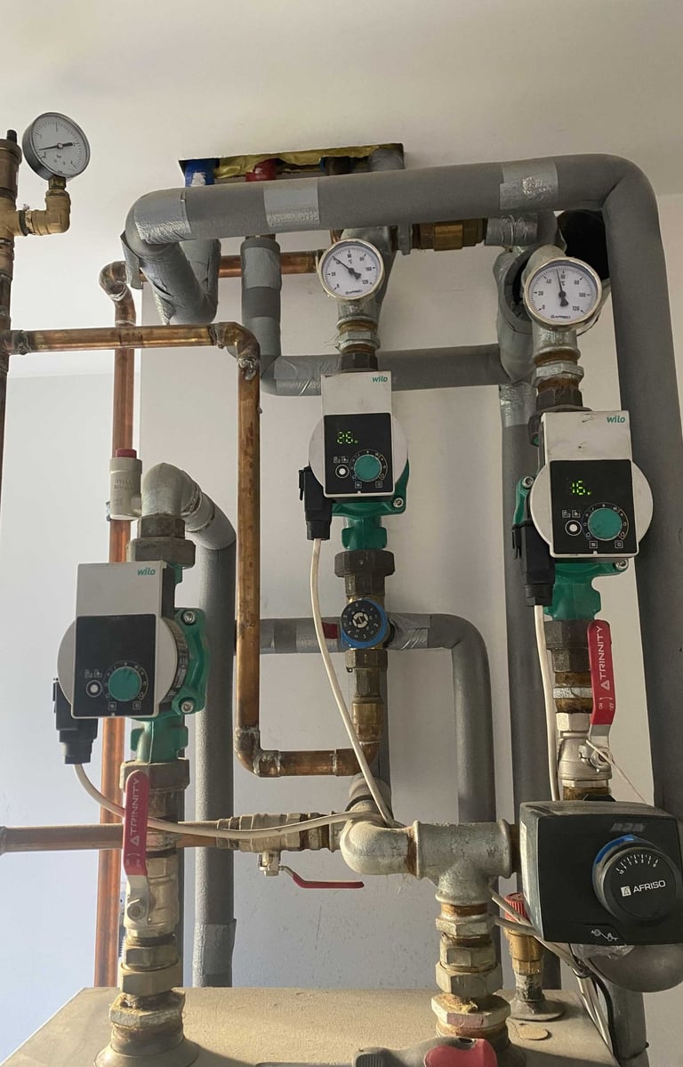Pompy obiegowe i instalacja CO, usługi hydrauliczne trójmiasto