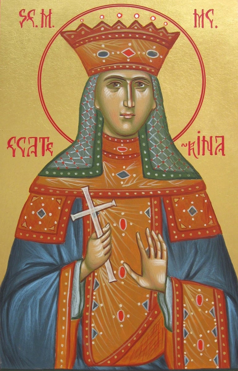 st Catherine icon