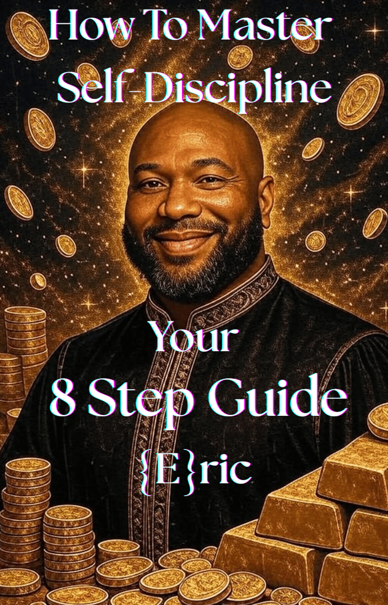 Digital Downloads, ebooks, "How to Master Self-Discipline" instant access PDF. ericsdigital.store 