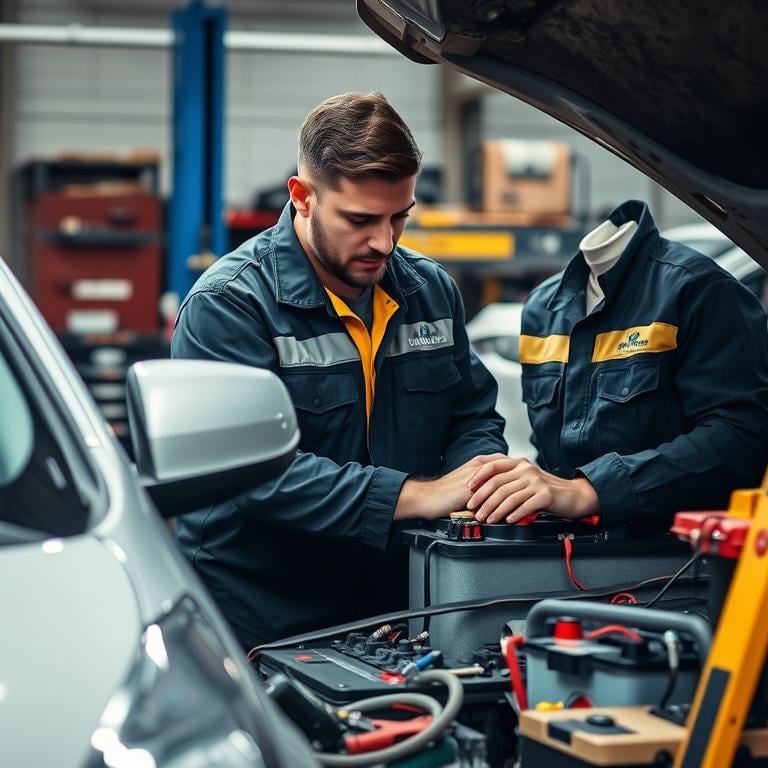 تبديل بطاريات , استبدال بطارية سياره متنقل بالكويت