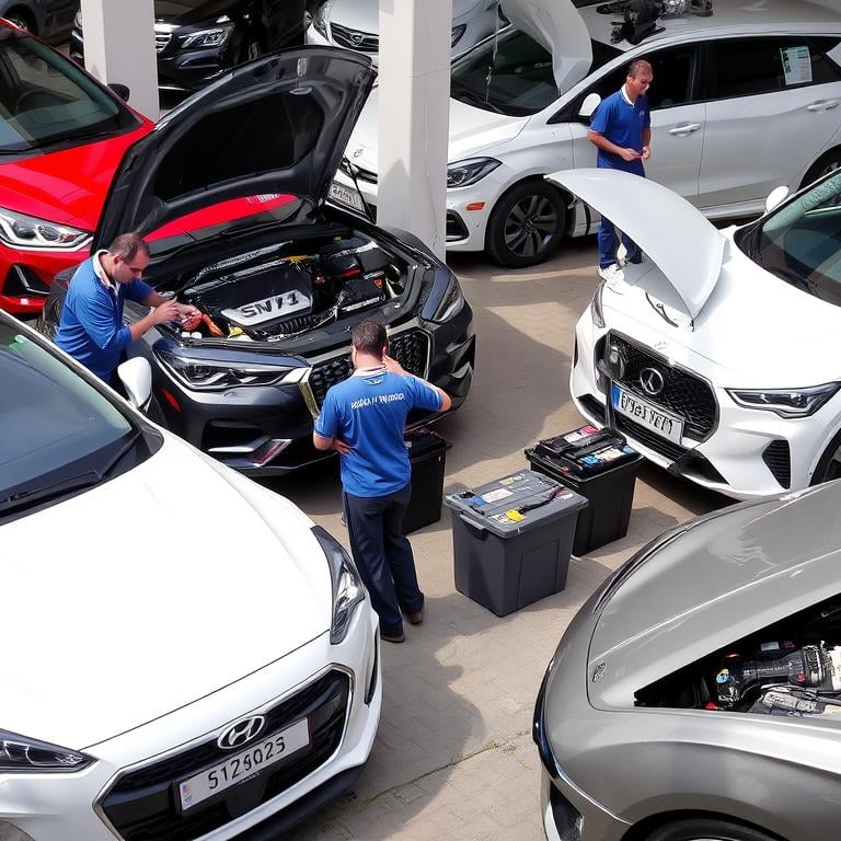 تبديل بطاريات سيارات في الكويت