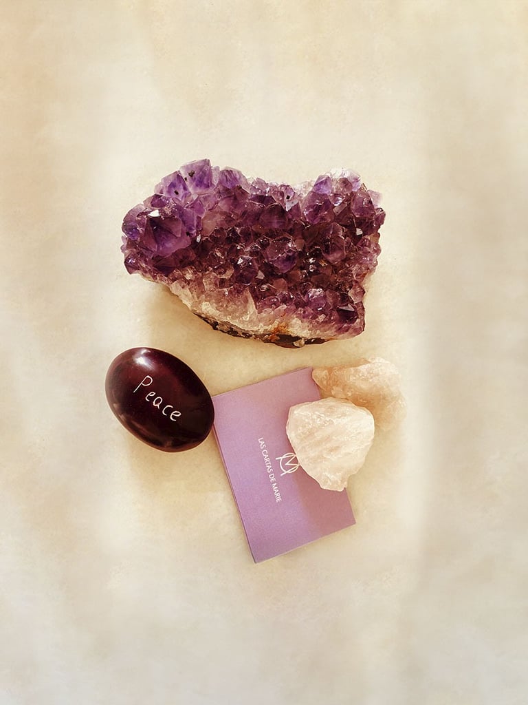 a purple book with a purple bookmark and a purple book