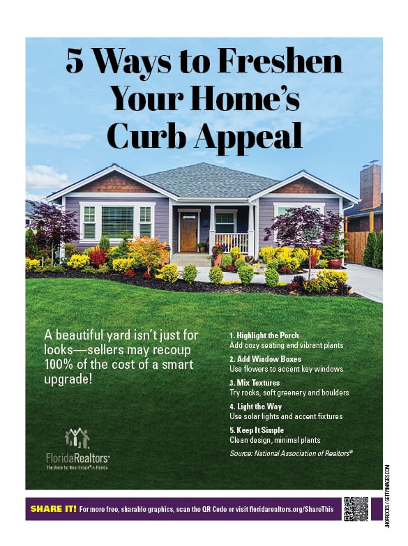 Five Ways to Freshen Your Home's Curb Appeal