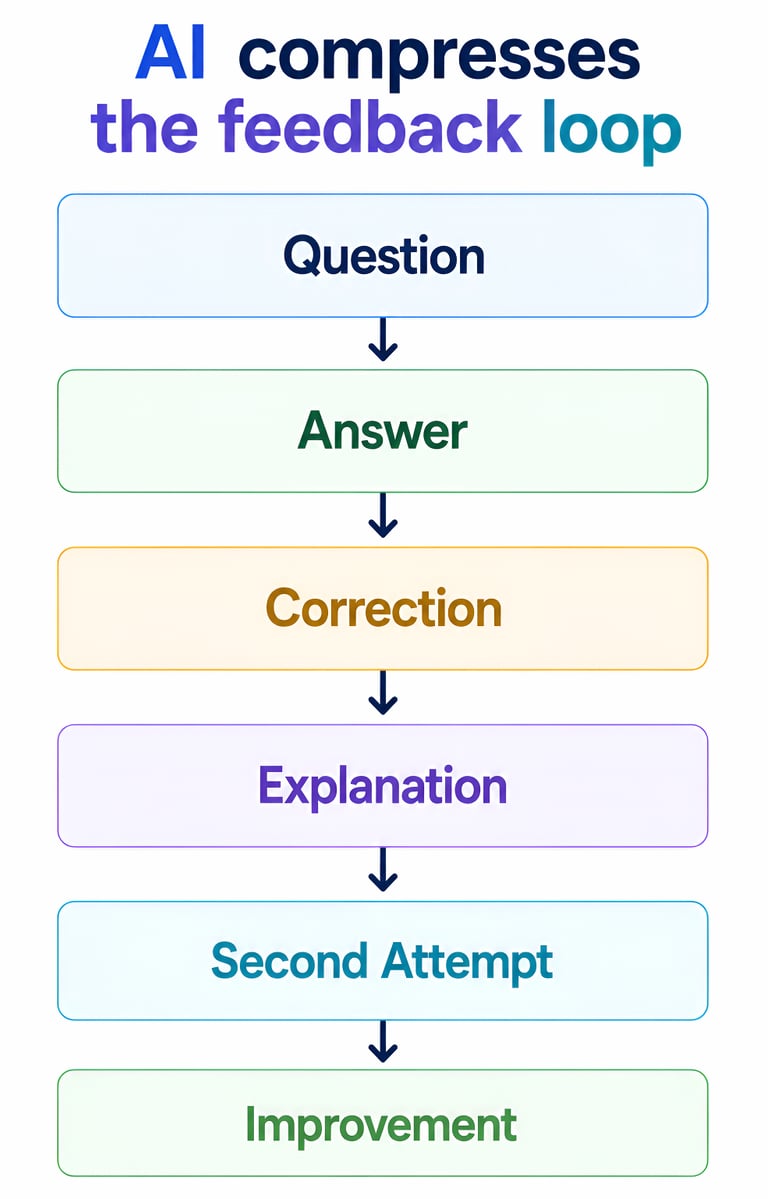AI compresses the feedback loop