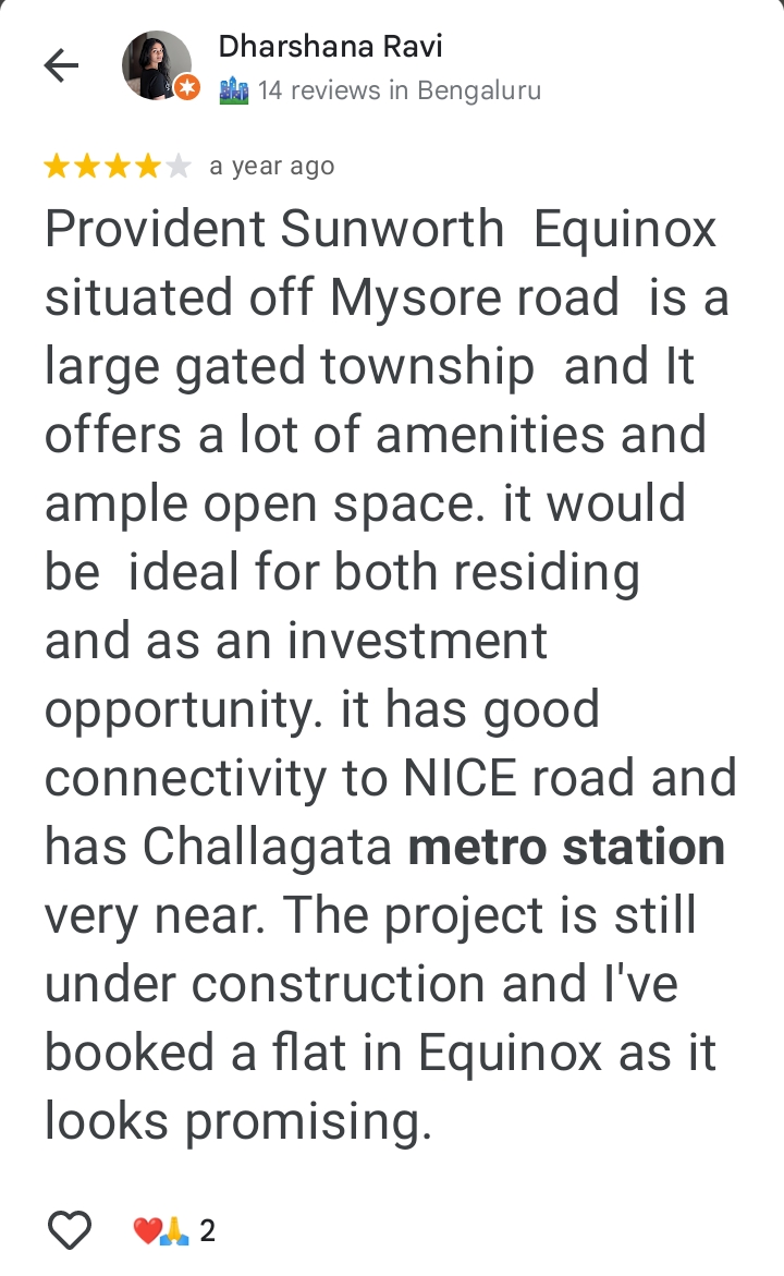 Provident SunWorth City  2BHK 3BHK Price Plan Review