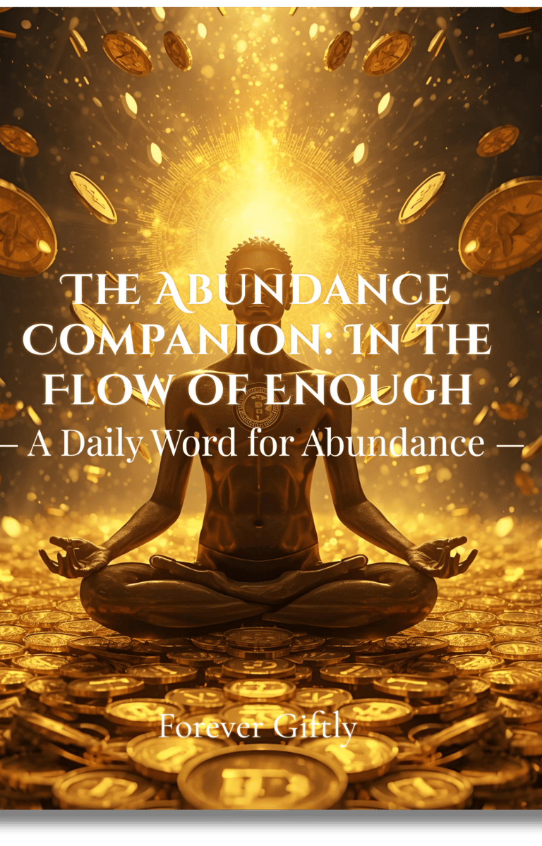 cover of The Abundance Companion: The Flow of Enough. A daily abundance Guide for financial mindset