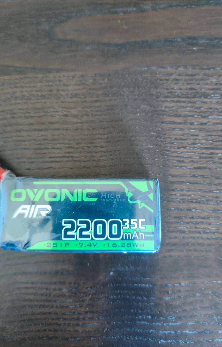 Bateria LiPo OVONIC AIR com design compacto