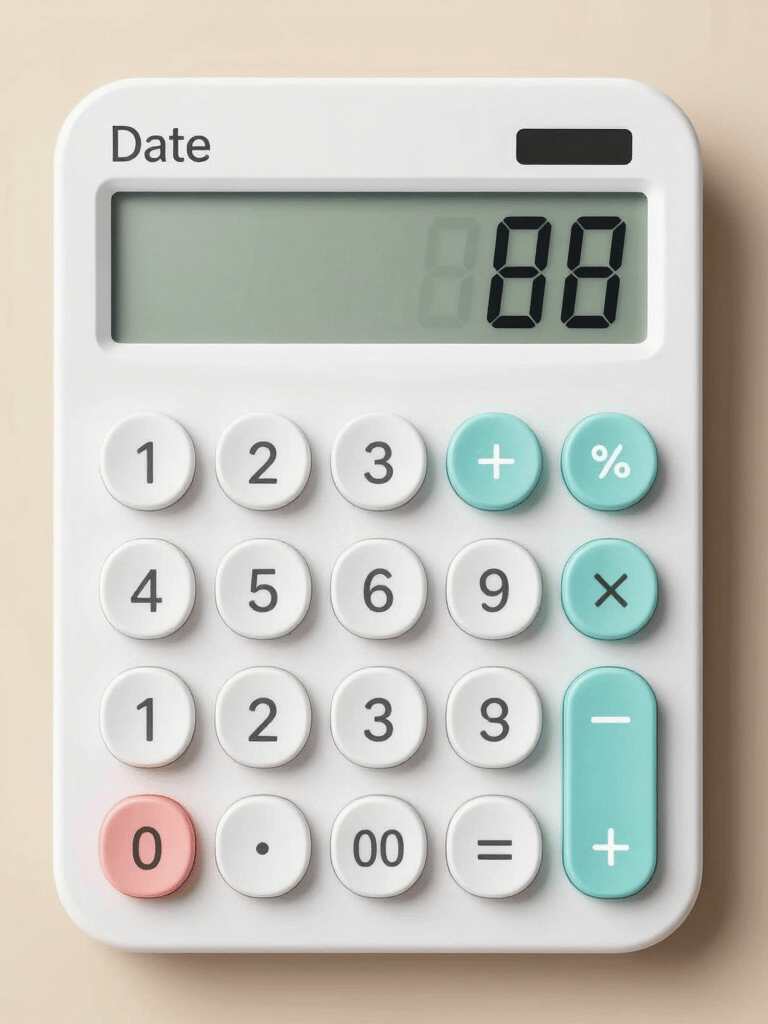 A percentage calculator interface highlighting percentage fields and quick buttons