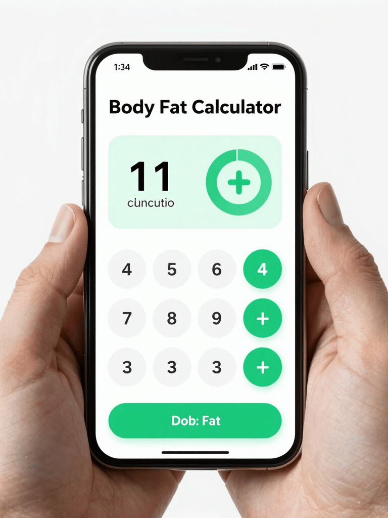 A fraction calculator showing colorful fraction inputs and results on screen
