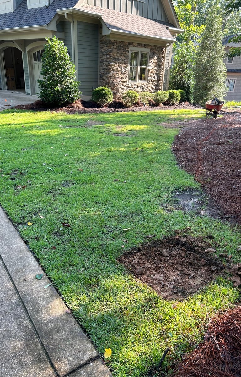 Pre motor court install