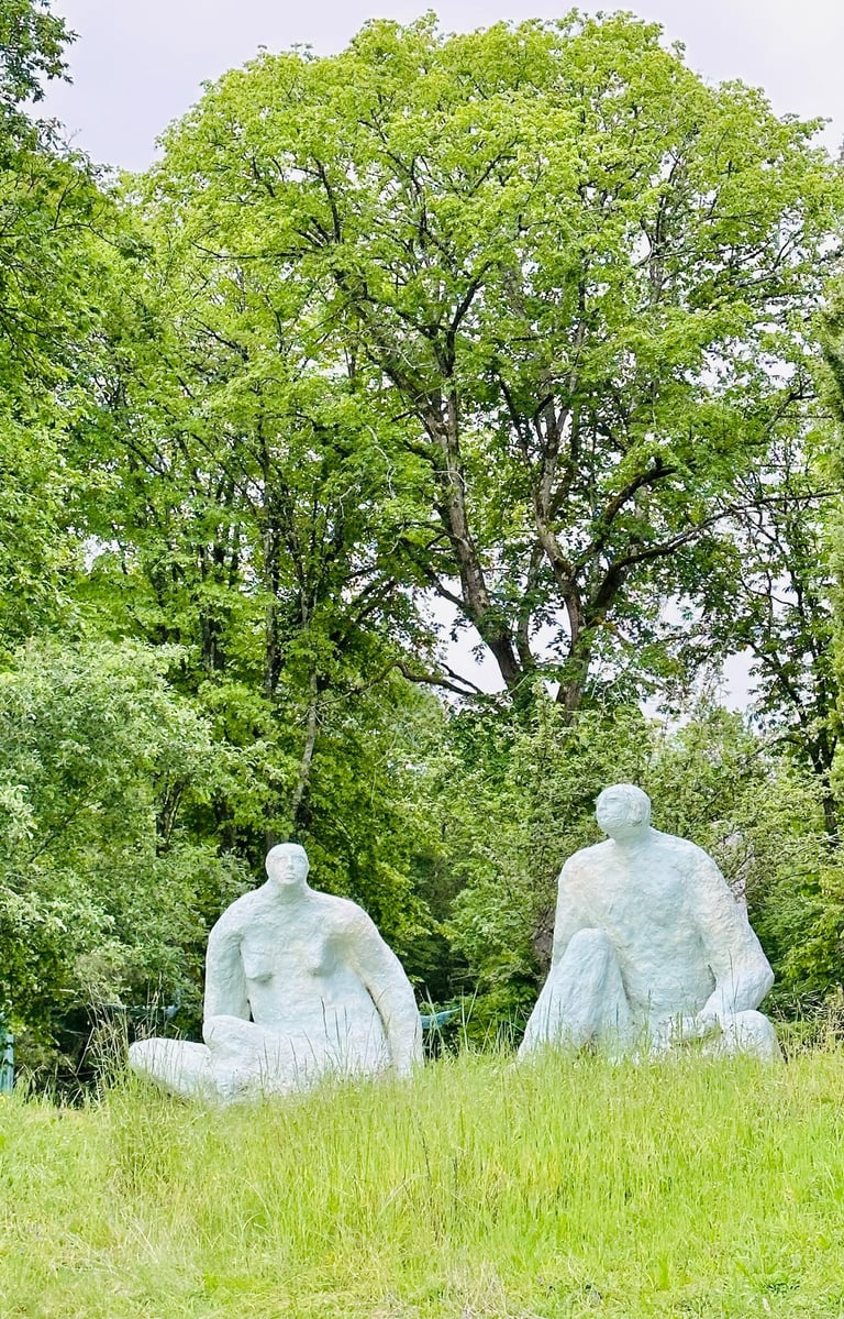Le bord de l'étang, 1996 Musée Louis Derbré ©LS
