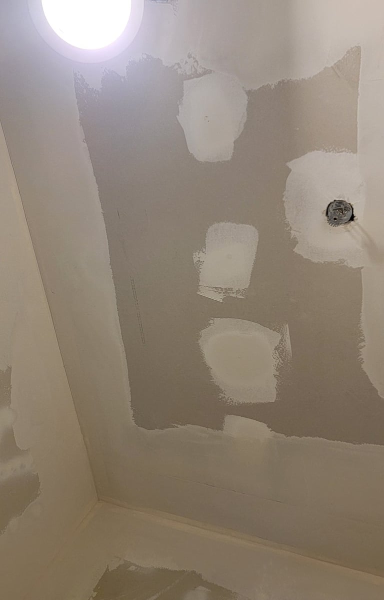 Drywall repair.