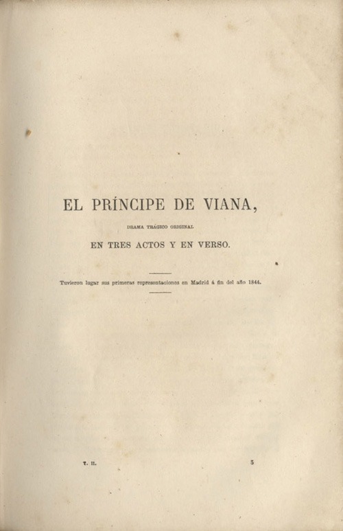 El Príncipe de Viana de Gertrudis de Avellaneda