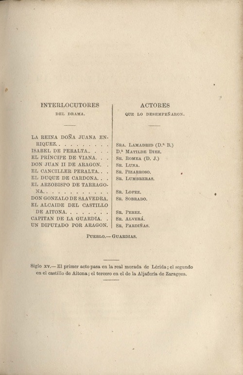 El Príncipe de Viana de Gertrudis de Avellaneda