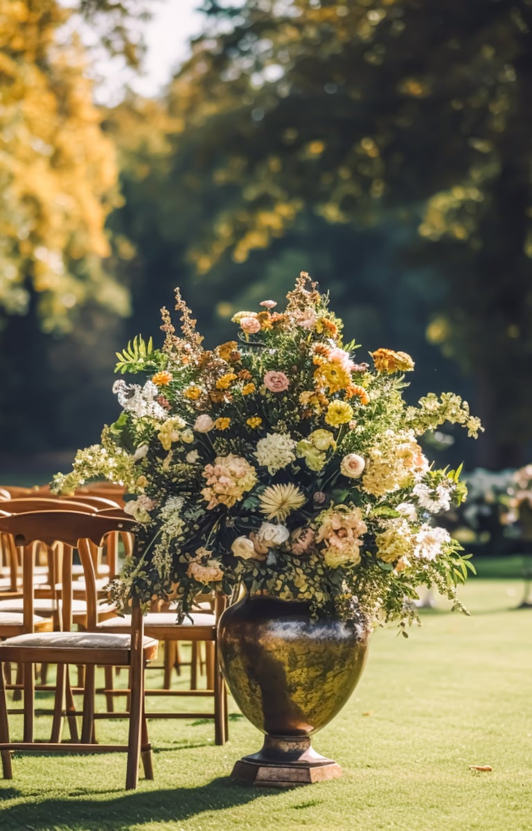 Wedding Tenuta Marcello, botanic Park, Italy