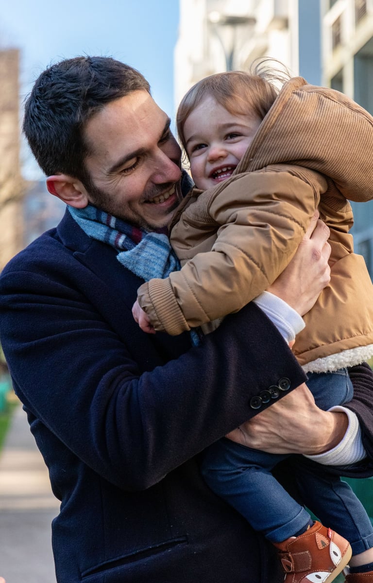 photographe famille : père et fils au Perreux sur Marne