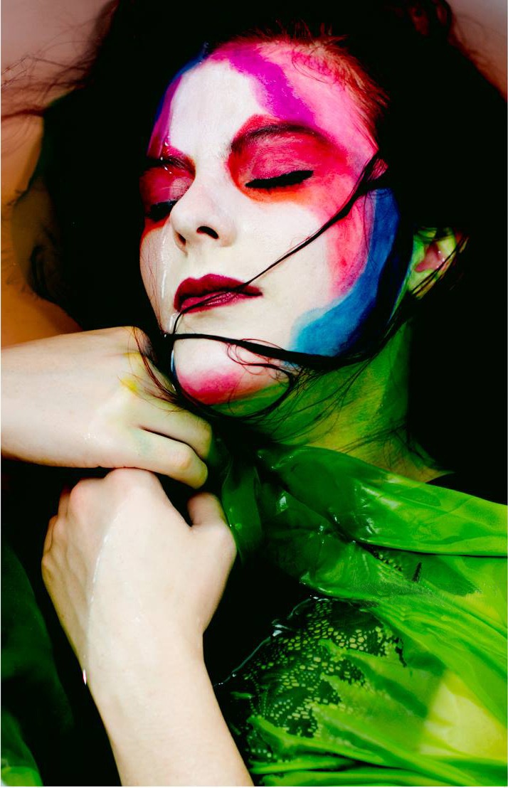 high fashion hair and makeup inspired by Vogue editorials