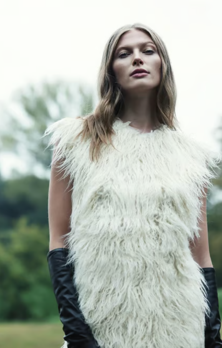 high fashion editorial hair and makeup inspired by Vogue