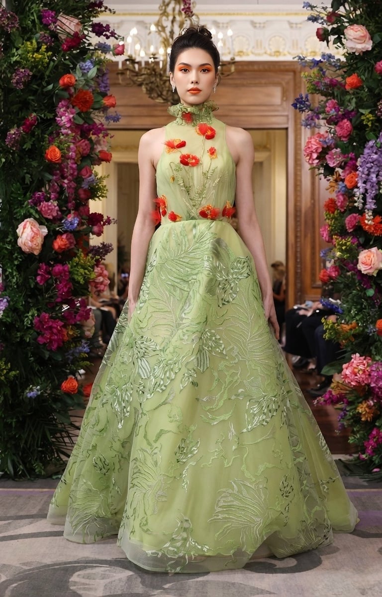 luxury runway beauty styling for New York Fashion Week
