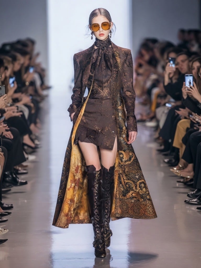 high fashion hair and makeup with New York Fashion Week 