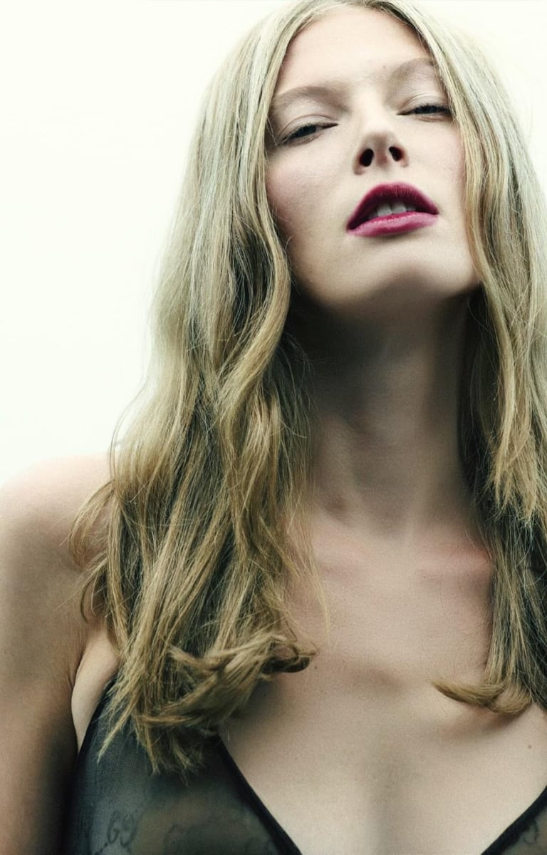 luxury fashion beauty with Vogue UK editorial influence
