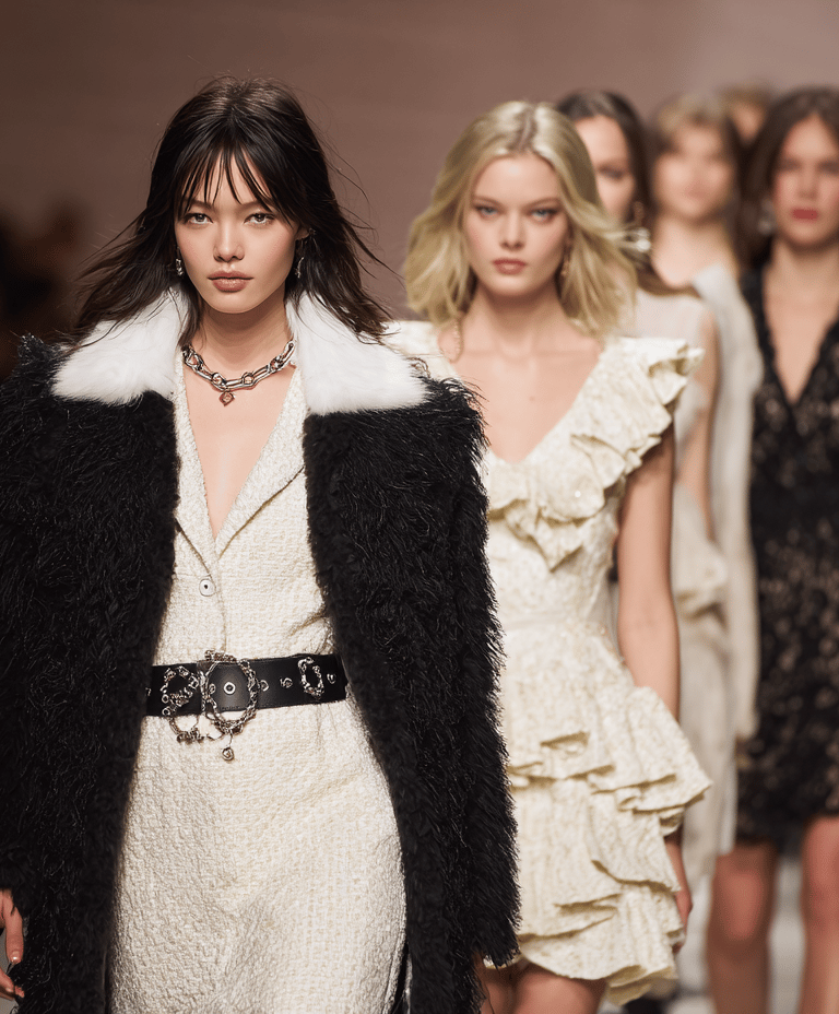 editorial hair and makeup inspired by New York Fashion Week