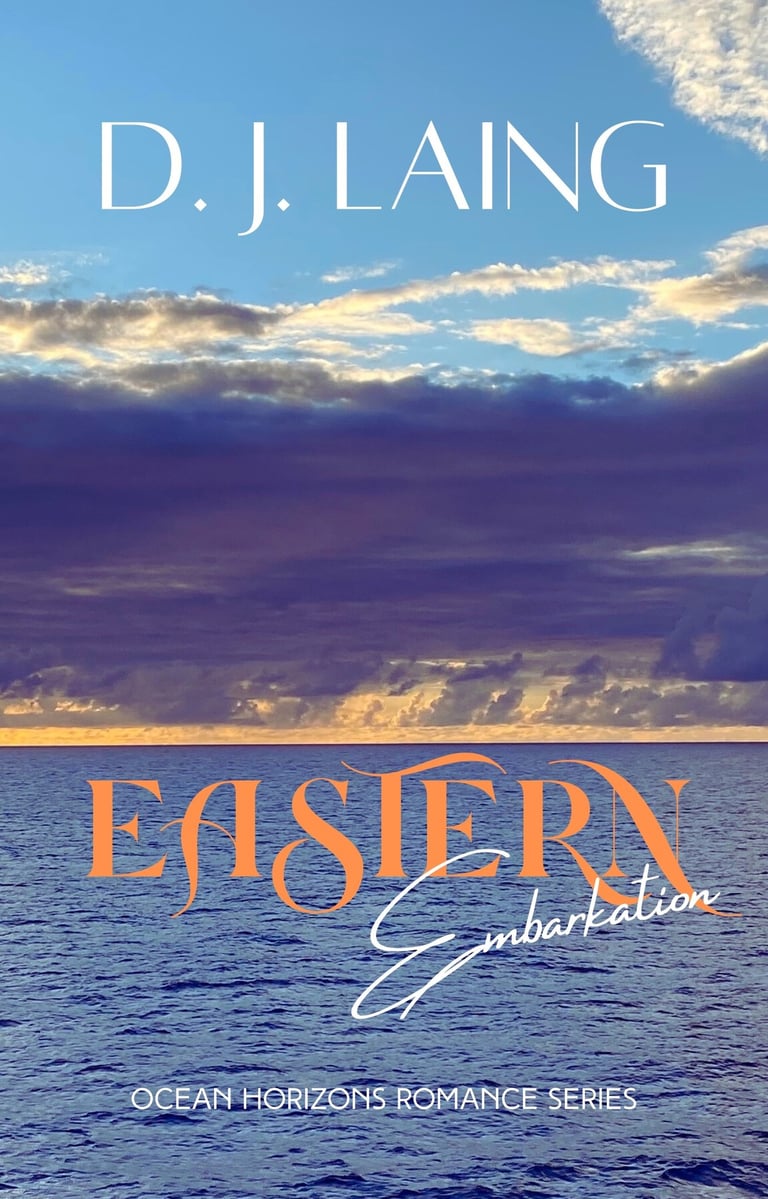 Book Cover for D.J. Laing’s upcoming new release, Eastern Embarkation