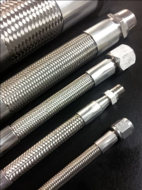 a bunch of different types of metal pipes and pipes