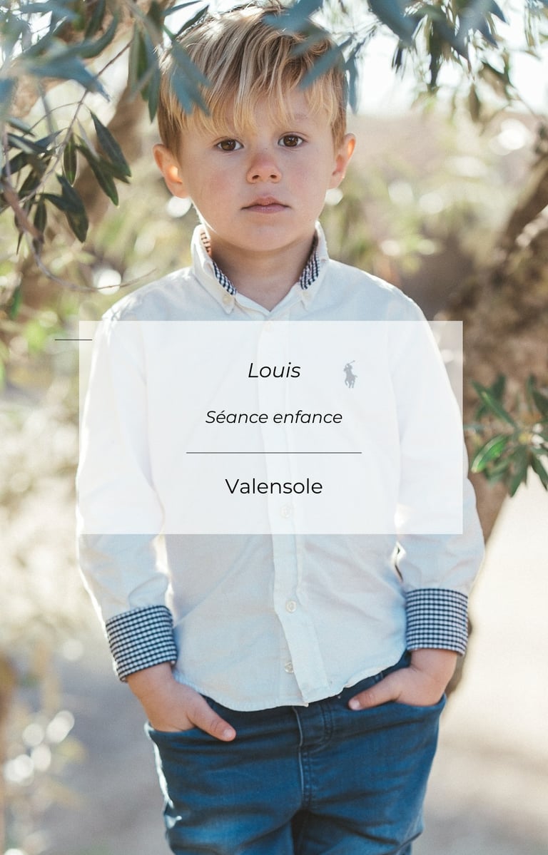Photographe enfant en Provence, portrait naturel d’enfant à Valensole