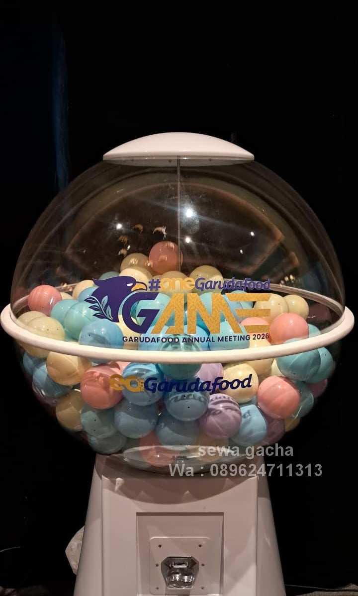 sewa mesin gacha gachapon XL