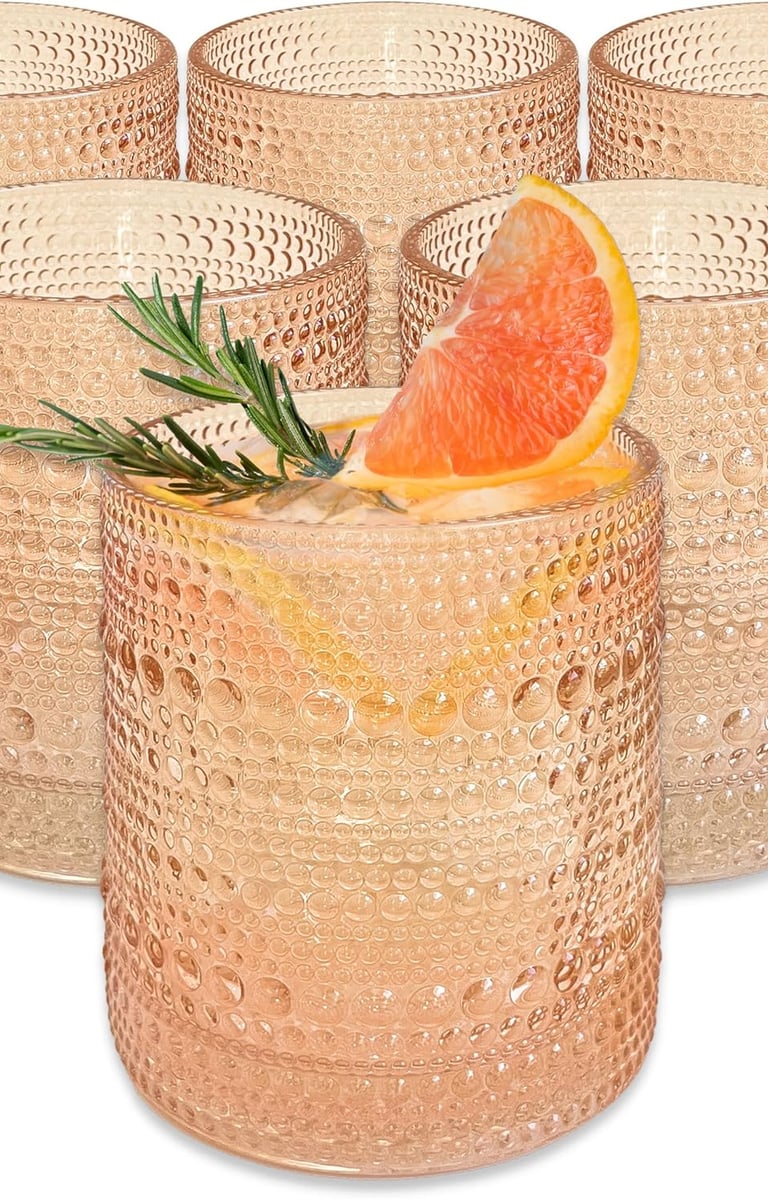 anthropology inspired drinking glasses, glass cups