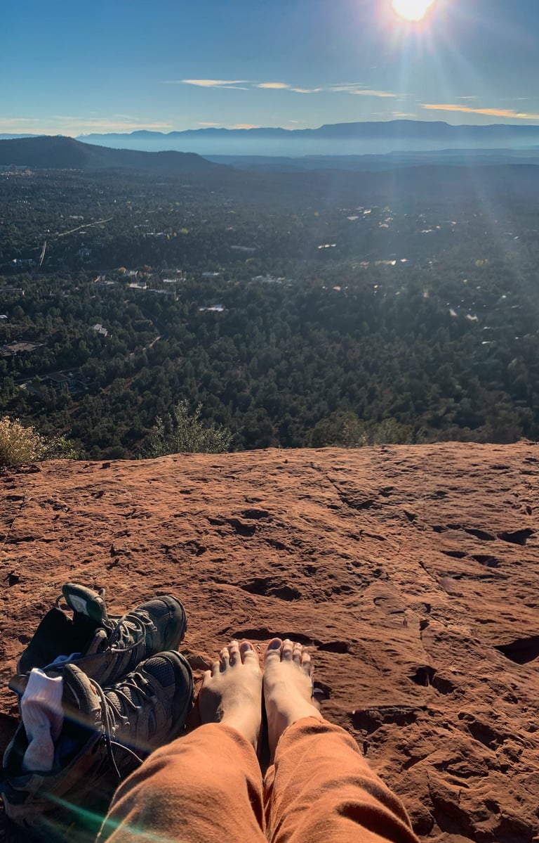 Grounding  and Connecting With Nature 