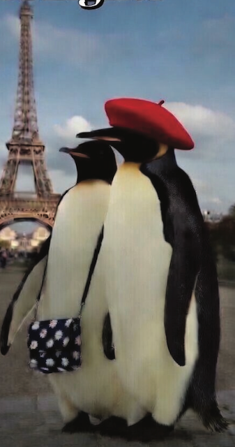 Poppy's beret lets him feel artistic