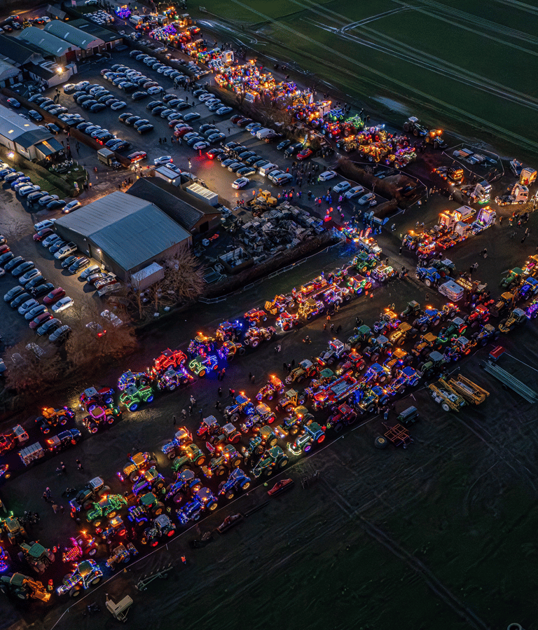 Suffolk Tractor Light Parade - Reason Marketing Marketing Consultant